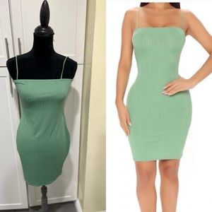 summer lime green dress